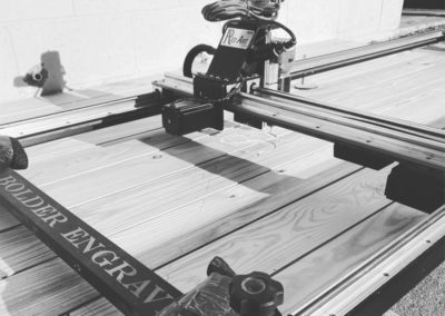 Laser Engraving on wood